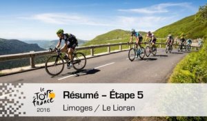Résumé - Étape 5  - Tour de France 2016