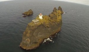 Þrídrangar, un phare au milieu de nulle part