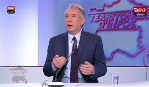 Pour François Bayrou la droite ne dépose pas de motion de censure à cause de l’Euro