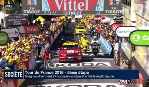 L'étape du jour du Tour de France 2016 - 07/07/2016