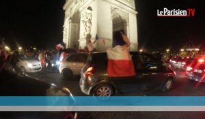 Euro 2016 : les Champs-Elysées en liesse après la victoire des Bleus sur l'Allemagne