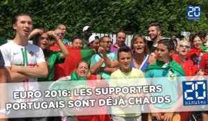Euro 2016: Les supporters portugais sont déjà chauds