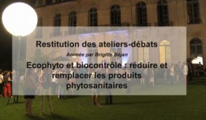 Restitution de l'atelier-débat : écophyto et biocontrôle