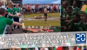 Euro 2016: Seize vidéos de supporters qu'il ne fallait pas rater
