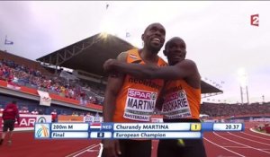 Churandy Martina sacré puis disqualifié sur 200m