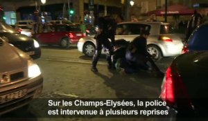 Interpellation sur les Champs-Elysées après France-Allemagne