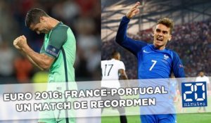 Euro 2016: France-Portugal, un match de recordmen