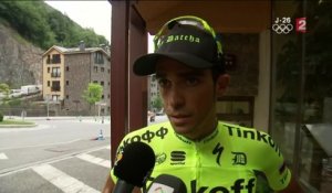 9e étape : Alberto Contador : "Ce matin j'avais de la fièvre"
