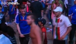 Euro 2016 : un enfant portugais console un supporter français