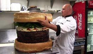 Un gigantesque hamburger commercialisé aux Etats-Unis