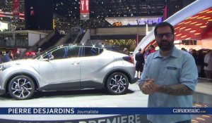 Toyota C-HR - Vidéo en direct du salon de Genève 2016