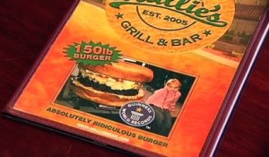 Un gigantesque hamburger de 75kg commercialisé aux Etats-Unis