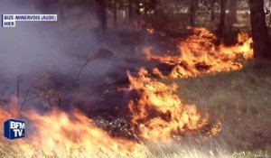 Aude: les pompiers mobilisés pour maîtriser un vaste incendie