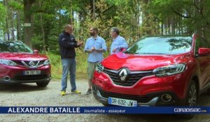 Comparatif - La Renault Kadjar face à ses rivales Peugeot 3008 et Nissan Qashqai