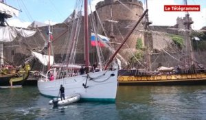 Brest 2016. Le ballet des bateaux sur la rade de Brest