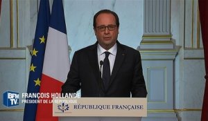 Nice: "Une attaque dont le caractère terroriste ne peut être nié", affirme Hollande