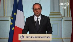 Attentat à Nice : "La France est affligée, horrifiée" (Hollande)