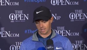 The Open - Rory McIlroy parle de son deuxième tour