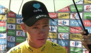 Cyclisme - Tour de France : Froome «Attendre de voir ce que feront les autres»