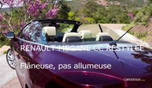 Renault Megane CC restylée : flâneuse, pas allumeuse