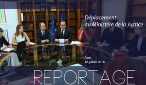 [REPORTAGE] Déplacement au ministère de la Justice