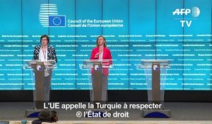 L'UE appelle la Turquie à respecter l'Etat de droit