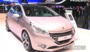 En direct du salon de Genève 2012 - La vidéo de la Peugeot 208
