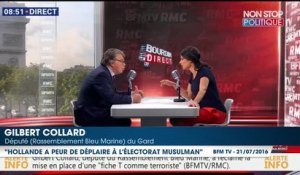 Gilbert Collard accuse François Hollande de jouer avec l’électorat musulman