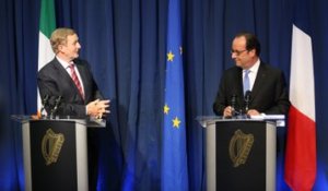 Conférence de presse conjointe avec M. Enda Kenny, Premier ministre d’Irlande