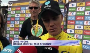 Froome : "Peut être que Romain Bardet peut monter sur le podium"