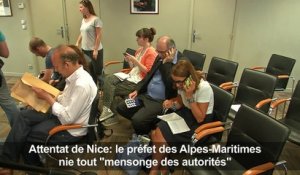 Nice: le préfet nie "tout mensonge des autorités"