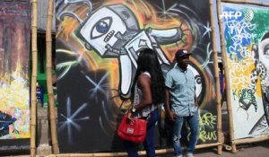 Art de rue: des artistes ghanéens exposent à Accra