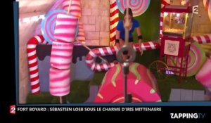 Fort Boyard : Sébastien Loeb sous le charme d’Iris Mitteanere et de son décolleté (Vidéo)
