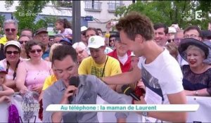 Laurent Luyat reçoit un appel de sa maman