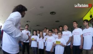 Munich : une chorale de réfugiés syriens chante pour les victimes