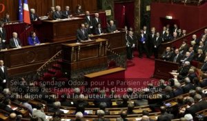 Attentats : les Français n'ont plus confiance en la classe politique