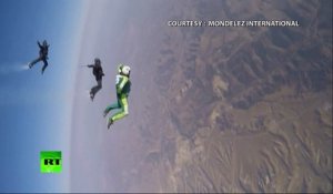 Le saut de Luke Aikins de 7600 mètres sans parachute !