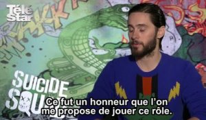Suicide Squad : Jared Leto répond à telestar.fr
