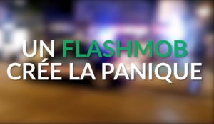 Les images du flashmob pris pour un attentat en Espagne