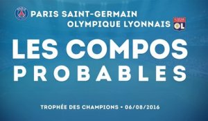 PSG-OL : les compos probables du Trophée des Champions !