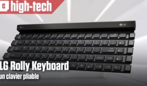 Rolly Keyboard, le clavier pliable selon LG
