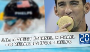 J.O.: Respect éternel, Michael «19 médailles d’or» Phelps