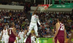 Jeux Olympiques 2016 - Basket - Le dunk rageur de Paul George