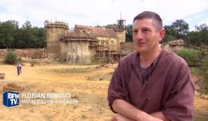 Un château médiéval en construction à Guédelon, dans l’Yonne