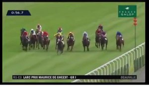Deauville : un cheval meurt après une lourde chute en pleine course