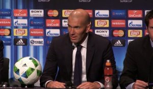 Supercoupe d'Europe - Zidane : "Pas certain à 100% que l'on méritait de gagner"