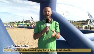 Tous en tongs: le Beach Rugby Tour à Saint-Brévin