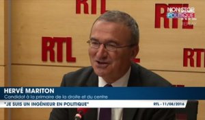 Hervé Mariton se définit comme l'homme de la "rigueur" et de la "cohérence"