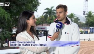 JO - Christophe Lemaitre veut prouver qu'il "peut faire parti du gratin mondial sur 100m"