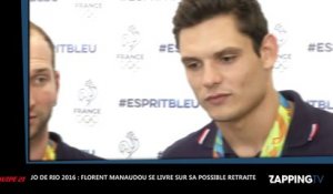 JO de Rio 2016 : Florent Manaudou bientôt à la retraite ? Il répond (Vidéo)
